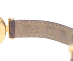 Cartier Must Colise Vermeil SM White Roman Dial Leather Quartz — view 7