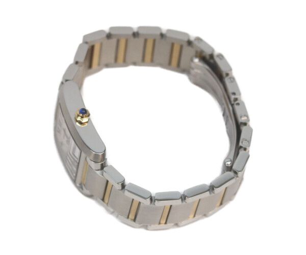 Cartier SS YG Tank Francaise SM Quartz — view 3