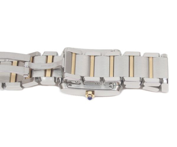 Cartier SS YG Tank Francaise SM Quartz — view 6