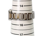 Cartier YG SS Tank en Gray SM Silver Guilloche Dial Quartz — view 7