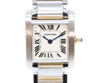 Cartier SS YG Tank Francaise SM Quartz