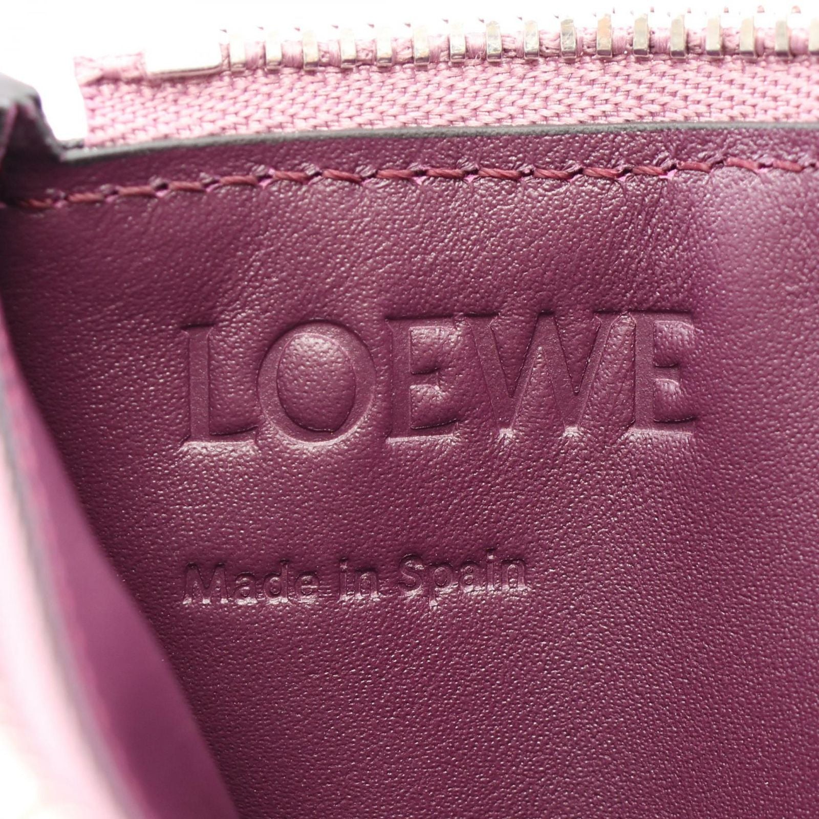Loewe Coin Case Anagram Card Holder Leather — view 4