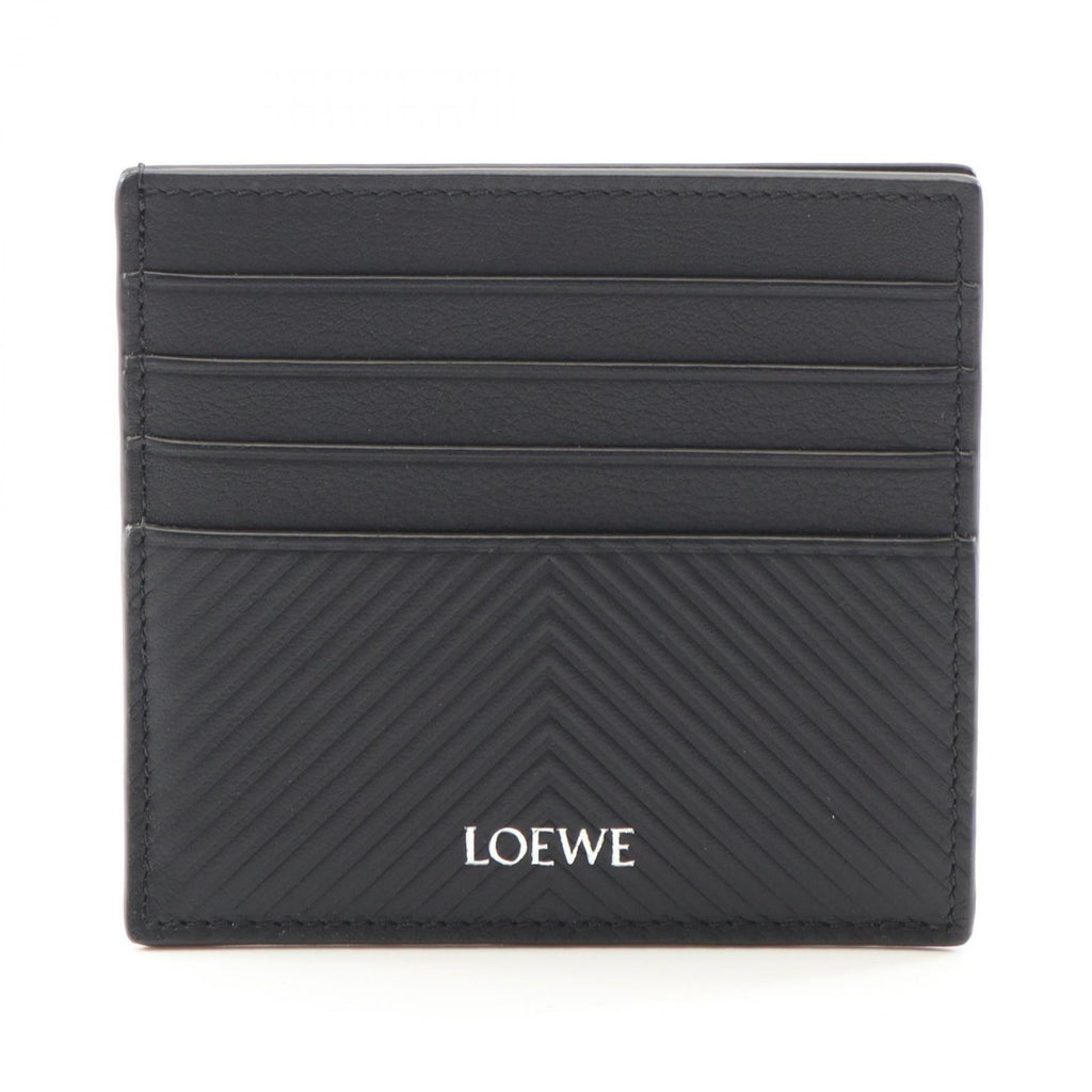 Loewe Card Case Open Holder Leather