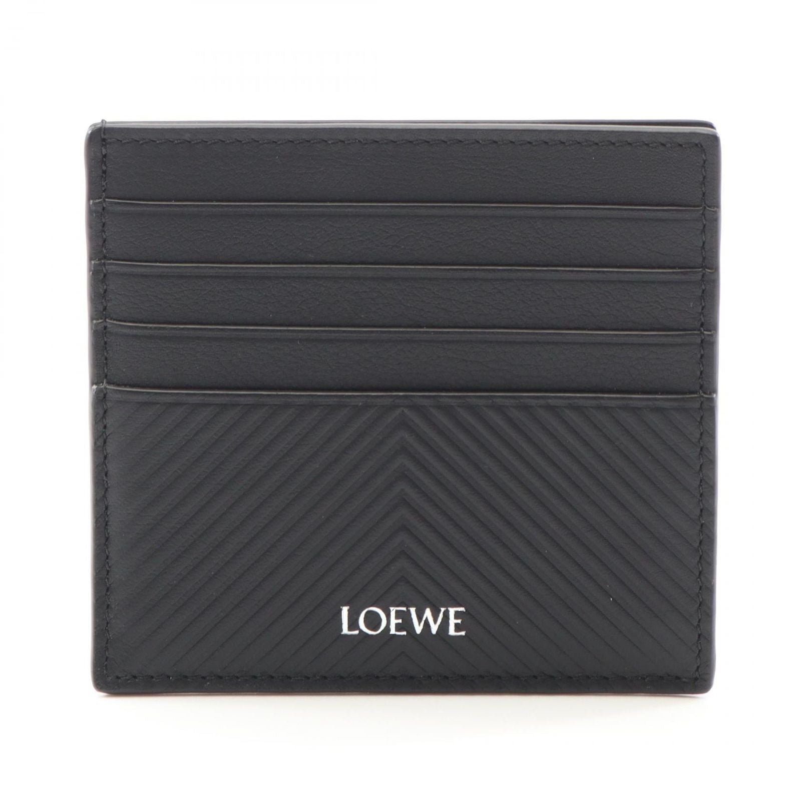 Loewe Card Case Open Holder Leather
