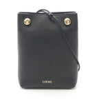 Loewe Shoulder Bag Pebble Pouch Leather