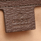 Gucci Tote GG Supreme Canvas Leather Shoulder — view 4