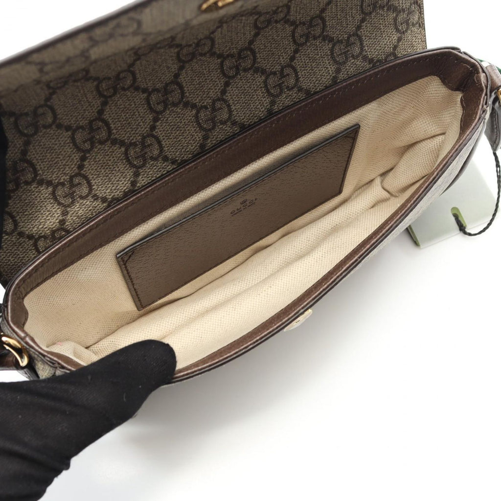 Gucci Shoulder Bag Ophidia GG Supreme Canvas Leather — view 3