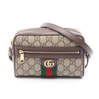 Gucci Shoulder Bag Ophidia GG Supreme Mini Canvas Leather