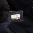 Chanel Shoulder Bag Quilted 2-Way Navy Lambskin Handle Chain — view 5