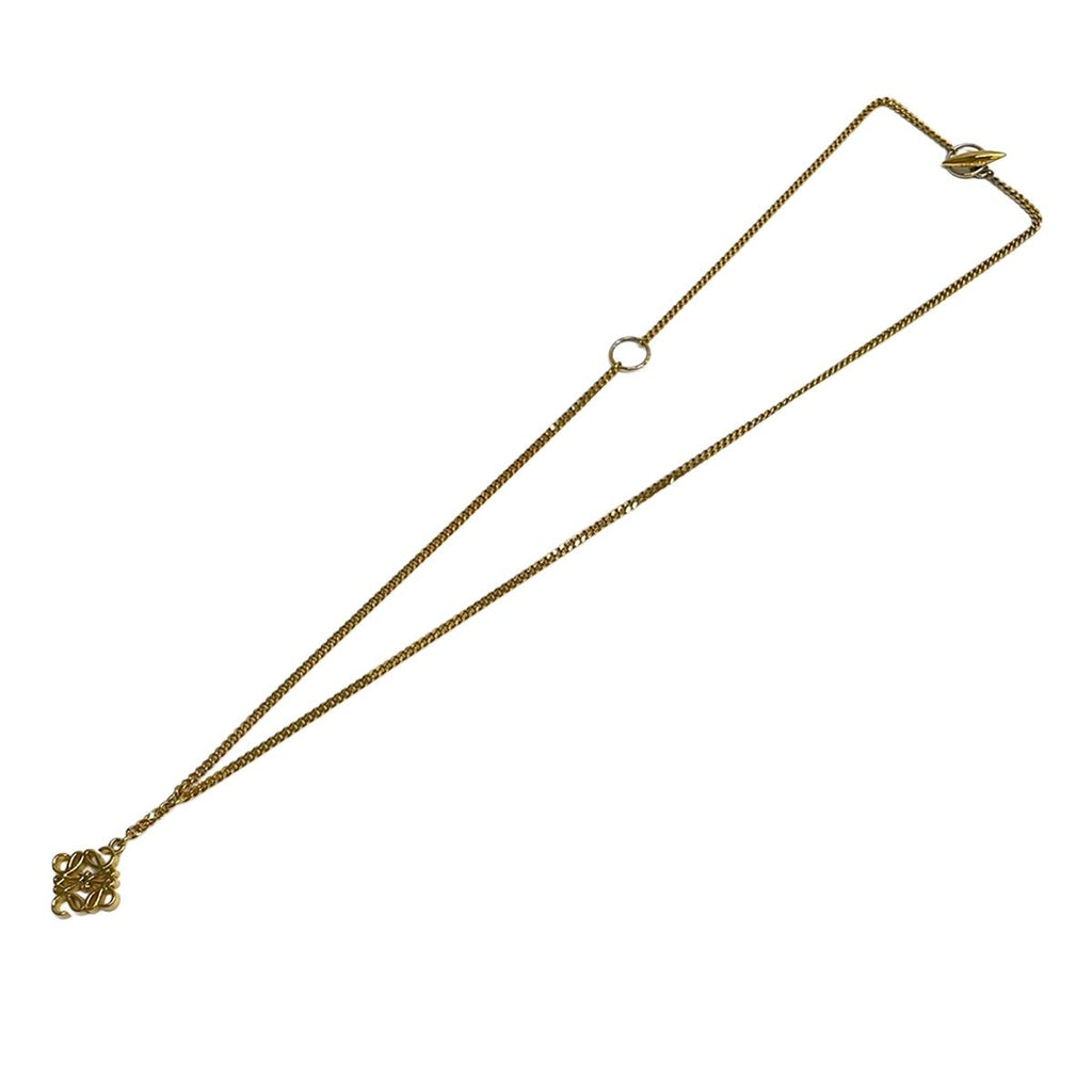 Loewe Necklace Personalization Gold — view 2