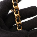 Chanel Shoulder Bag Quilted Vanity Black Lambskin 2-Way Chain — view 9