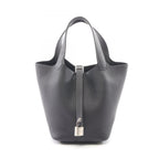 Hermes Handbag Picotin Lock PM Canvas Leather