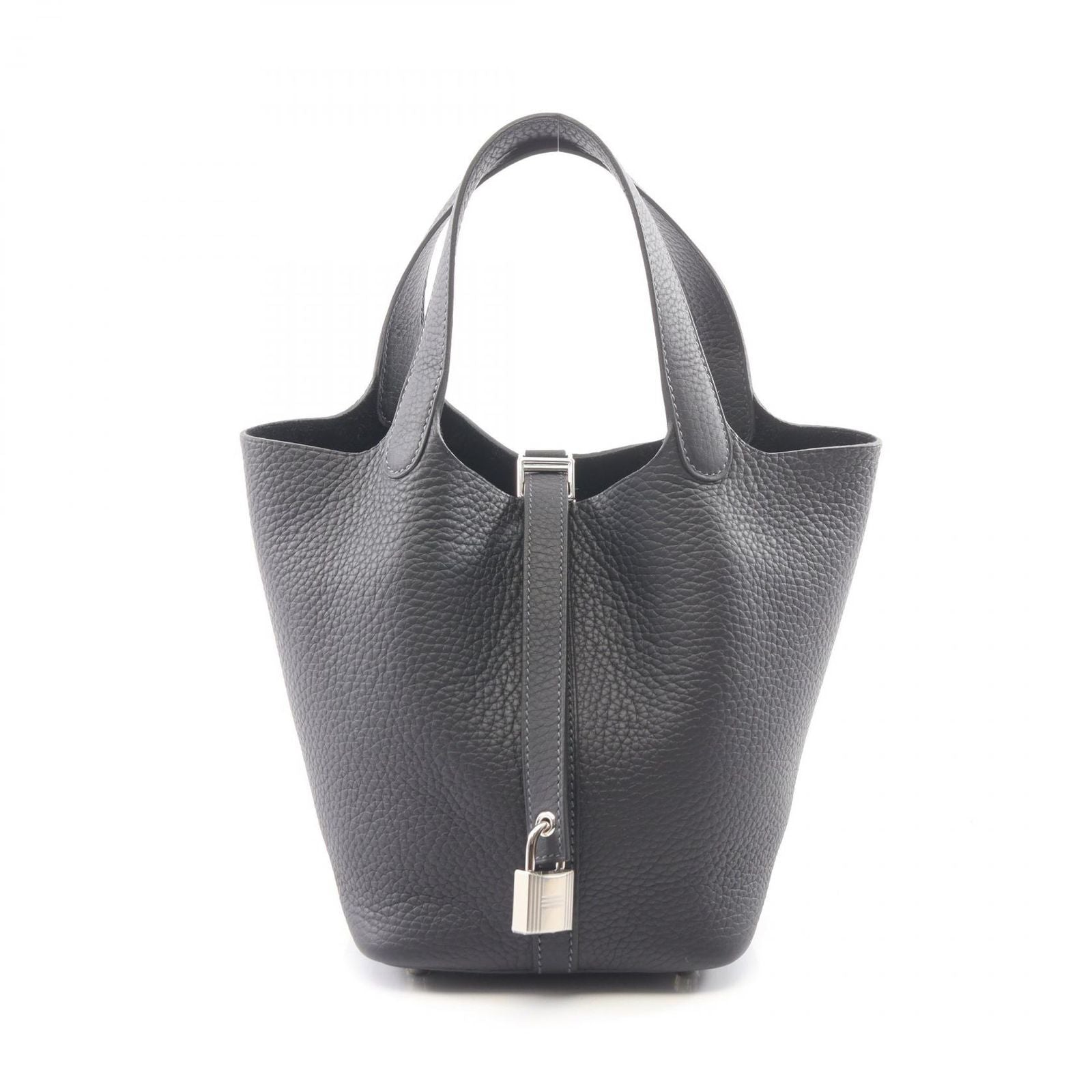 Hermes Handbag Picotin Lock PM Canvas Leather