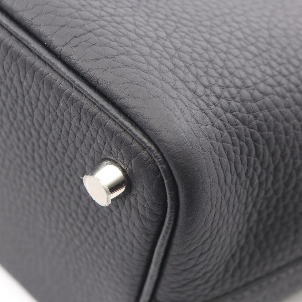 Hermes Handbag Picotin Lock PM Canvas Leather — view 6