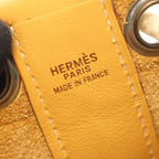 Hermes Shoulder Bag Lunch Natural Sable Leather — view 4