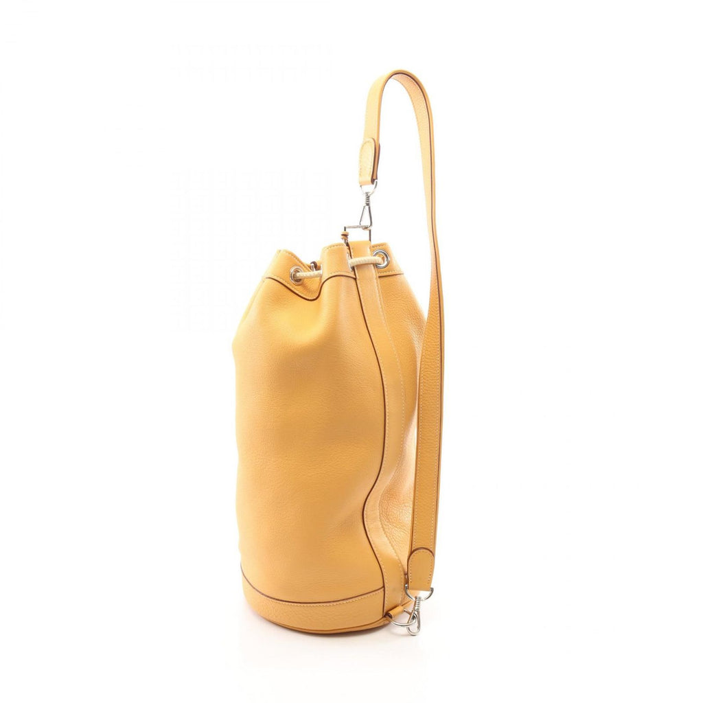 Hermes Shoulder Bag Lunch Natural Sable Leather — view 2