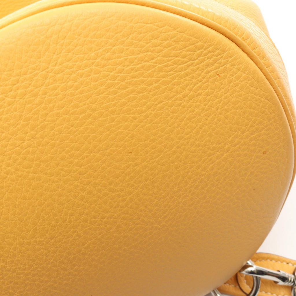 Hermes Shoulder Bag Lunch Natural Sable Leather — view 8