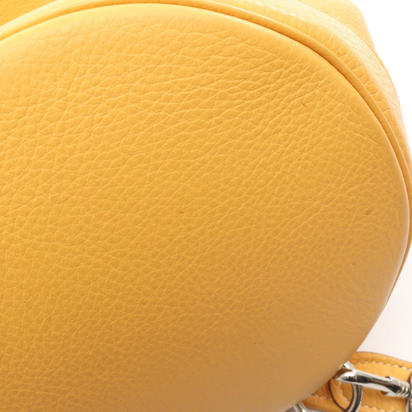Hermes Shoulder Bag Lunch Natural Sable Leather — view 8