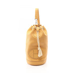 Hermes Shoulder Bag Lunch Natural Sable Leather