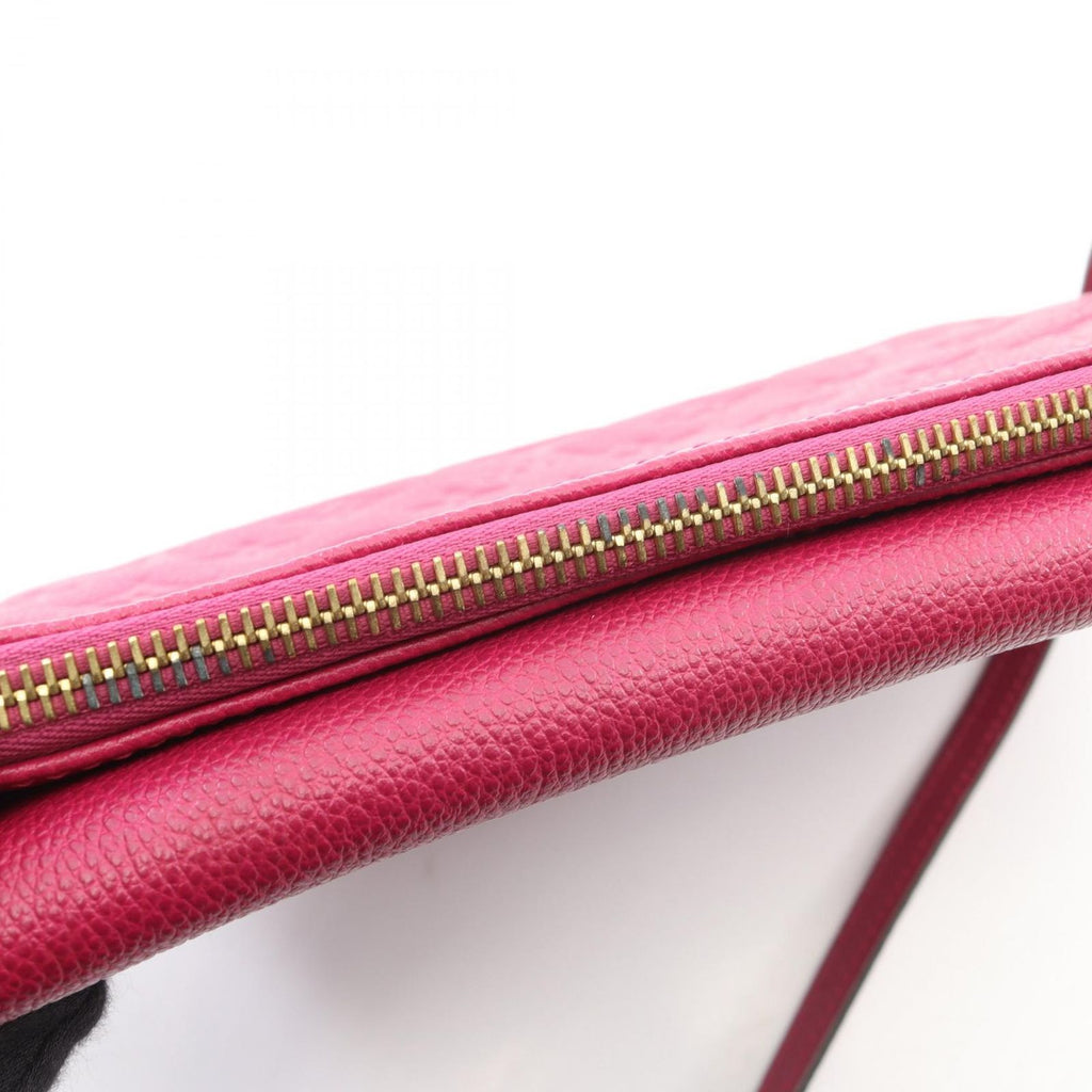 Louis Vuitton Shoulder Bag Gray Leather — view 9
