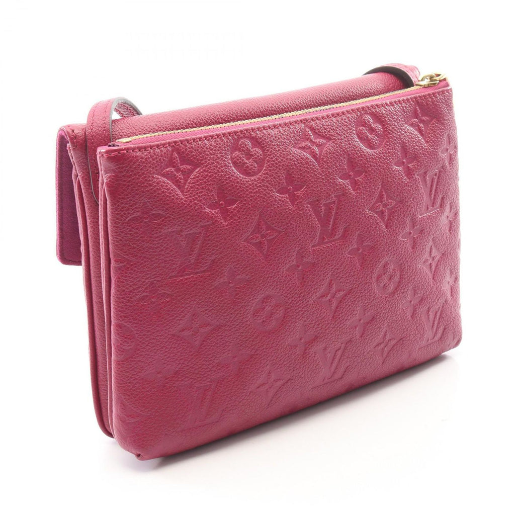 Louis Vuitton Shoulder Bag Gray Leather — view 2