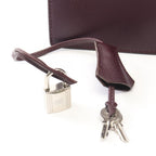 Hermes Briefcase Kelly Depeche 34 Violet Leather — view 3