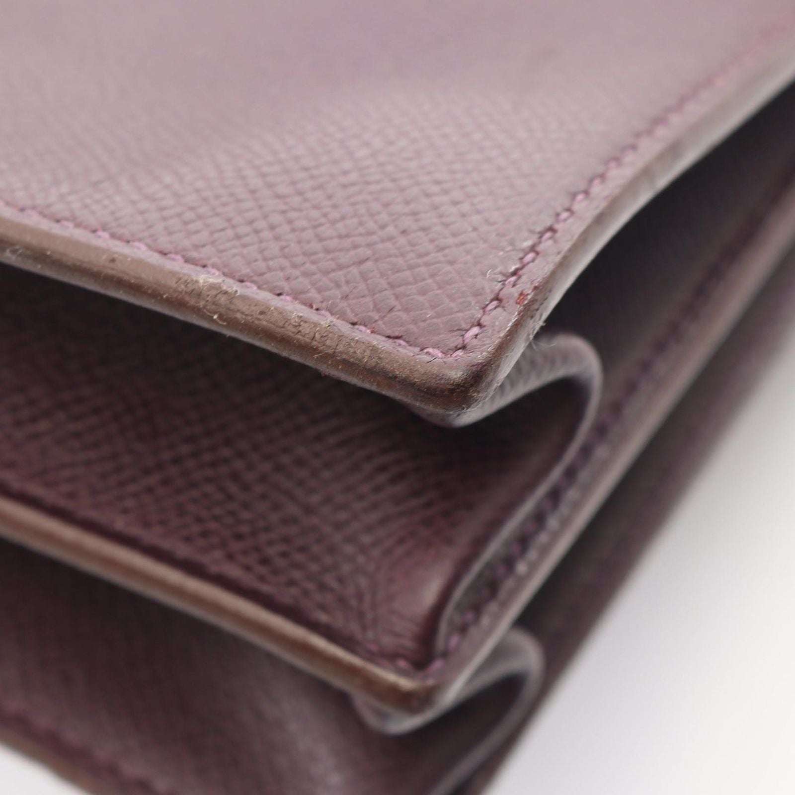Hermes Briefcase Kelly Depeche 34 Violet Leather — view 7