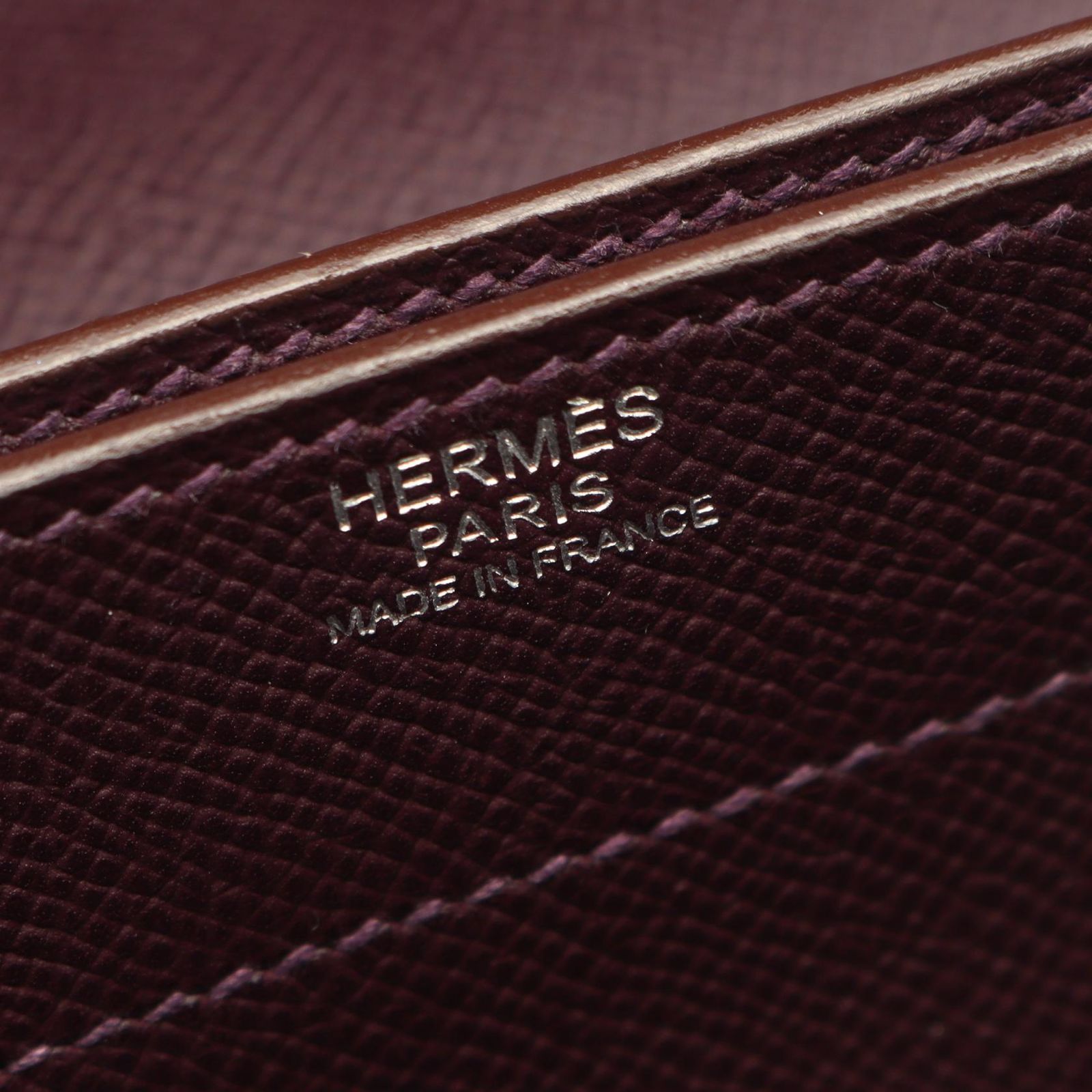 Hermes Briefcase Kelly Depeche 34 Violet Leather — view 5
