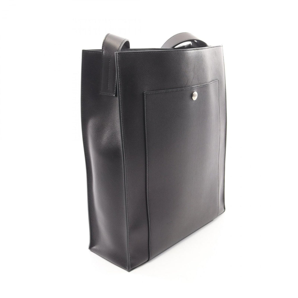 Hermes Shoulder Bag Cab Kabash Black Leather — view 2