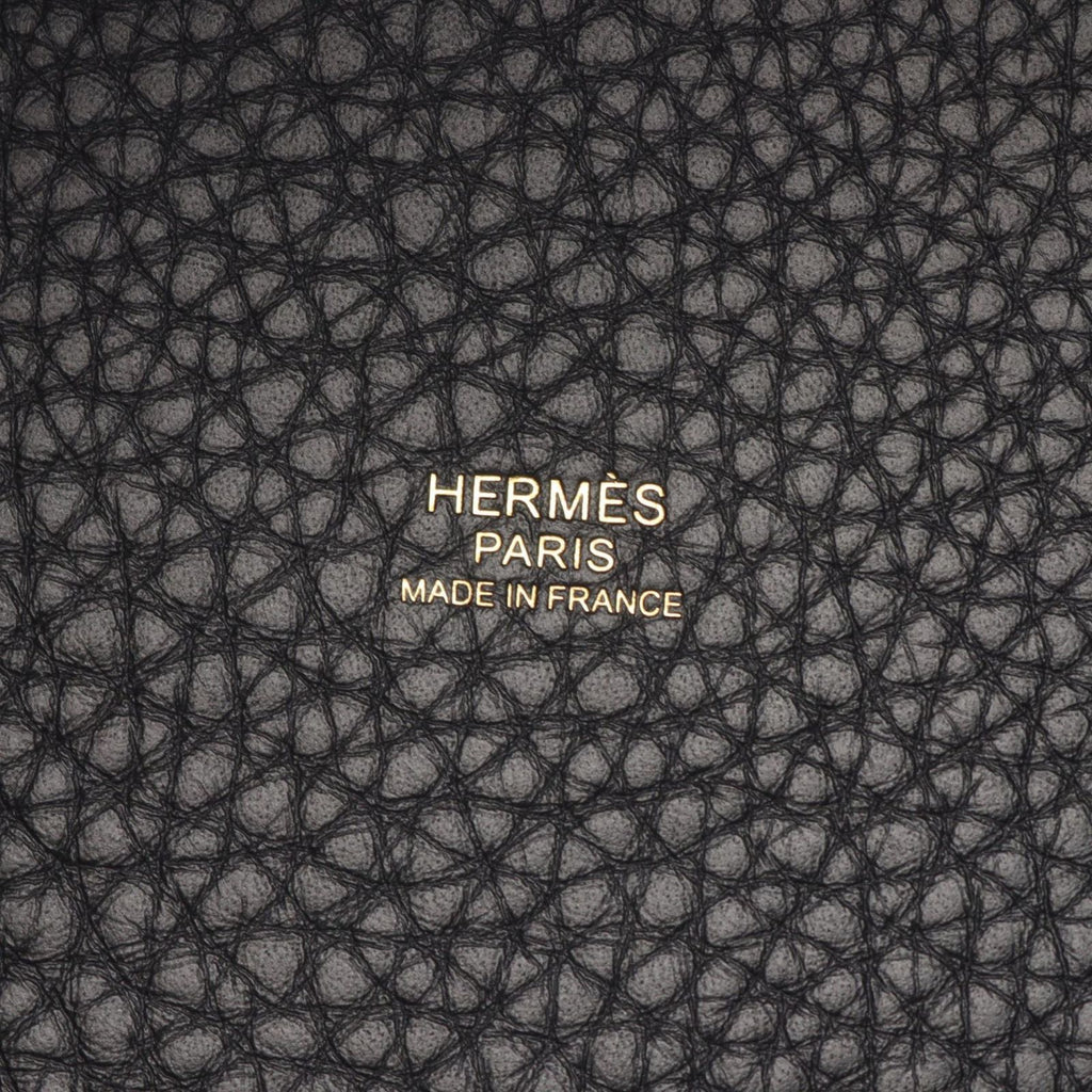 Hermes Handbag Picotin Lock PM Black Leather — view 4