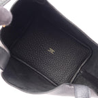 Hermes Handbag Picotin Lock PM Black Leather — view 3