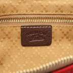 Gucci Shoulder Bag Lunetta Small Crossbody GG Canvas Leather — view 4