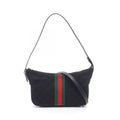 Gucci Shoulder Bag Lunetta Small Crossbody GG Canvas Leather
