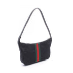 Gucci Shoulder Bag Lunetta Small Crossbody GG Canvas Leather — view 2