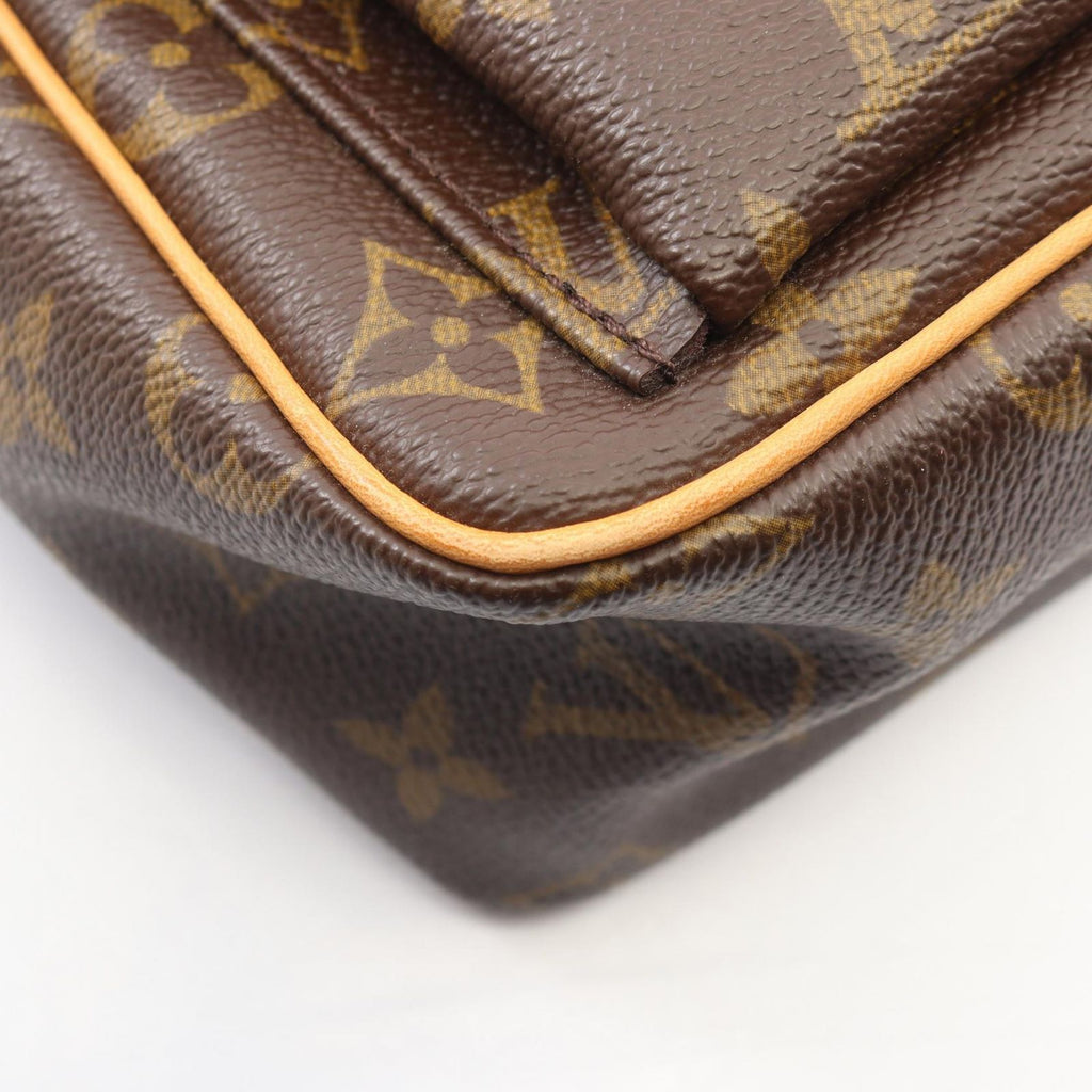 Louis Vuitton Shoulder Bag Viva City PM Monogram Canvas Leather — view 7