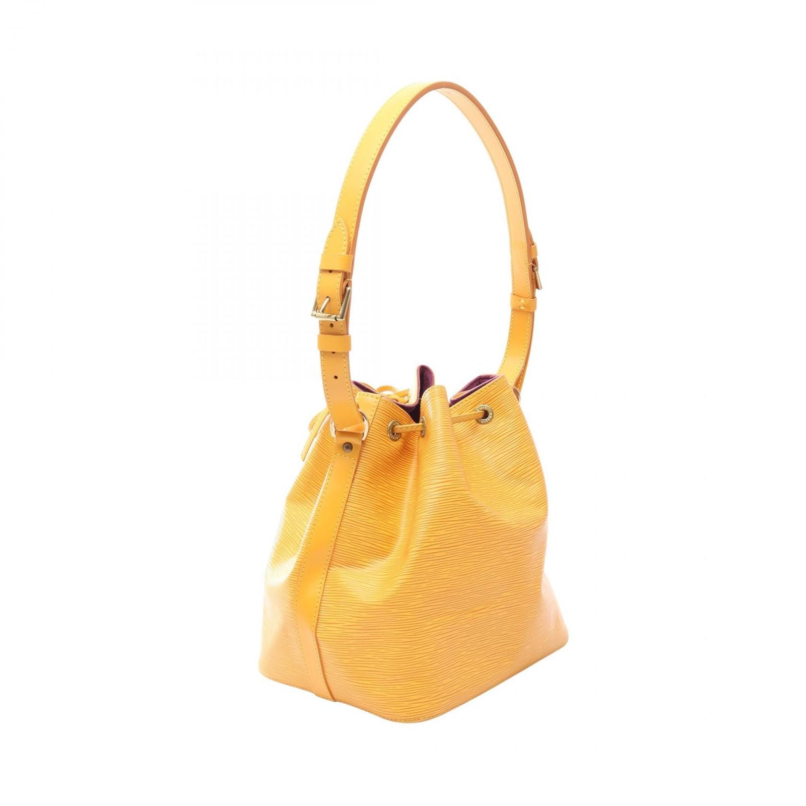Louis Vuitton Shoulder Bag Petit Noe Epi Tassili Yellow Leather — view 2