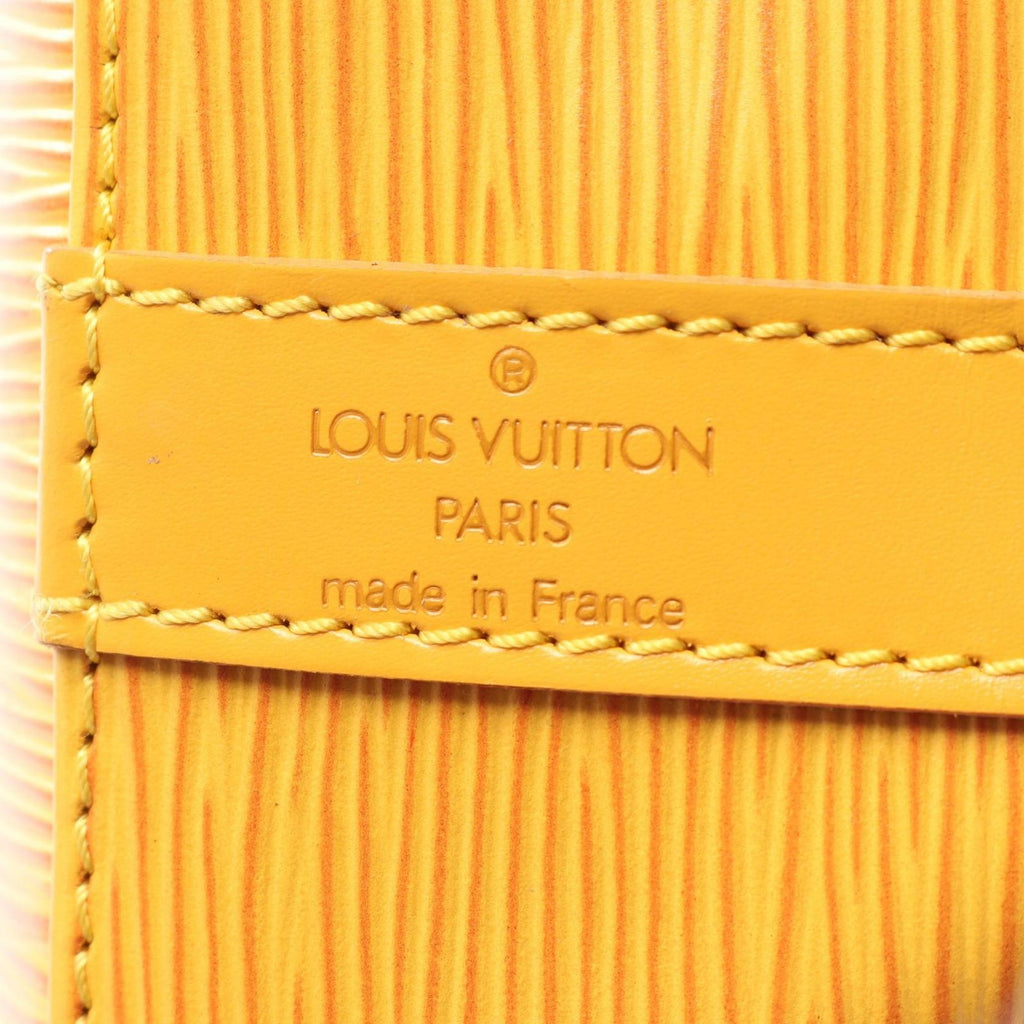 Louis Vuitton Shoulder Bag Petit Noe Epi Tassili Yellow Leather — view 4