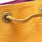 Louis Vuitton Shoulder Bag Petit Noe Epi Tassili Yellow Leather — view 6