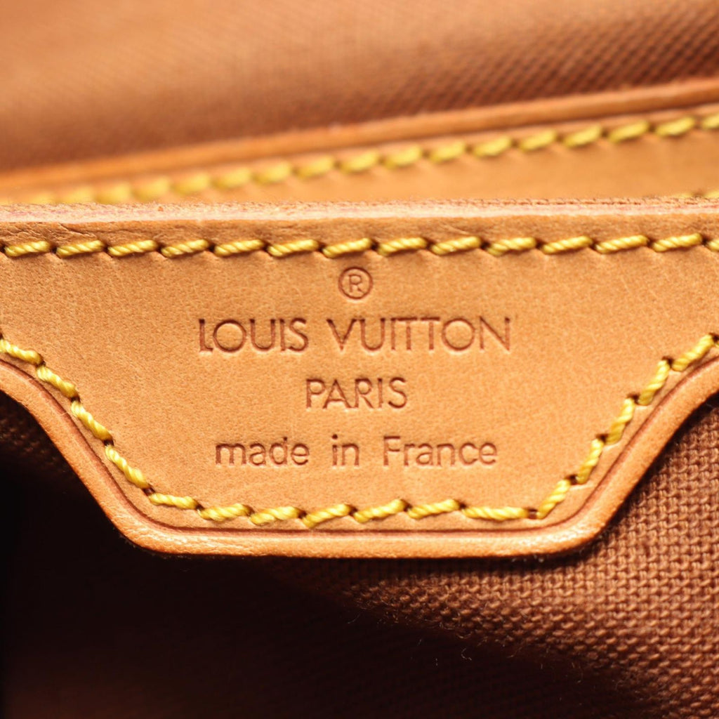 Louis Vuitton Backpack Montsouris GM Monogram Canvas Leather — view 4