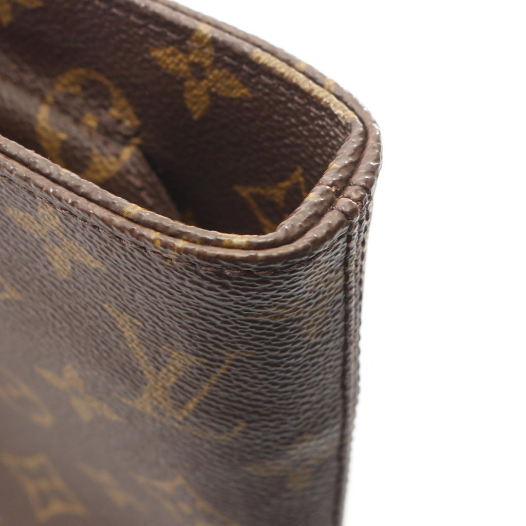 Louis Vuitton Tote Monogram Canvas Leather — view 7