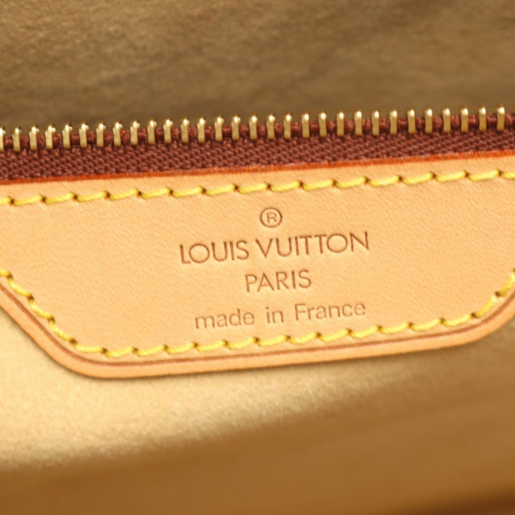 Louis Vuitton Tote Monogram Canvas Leather — view 4