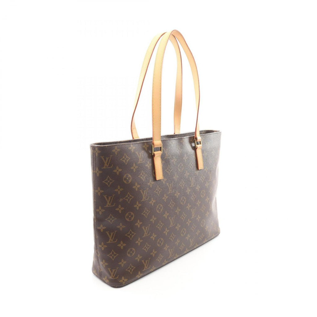 Louis Vuitton Tote Monogram Canvas Leather — view 2