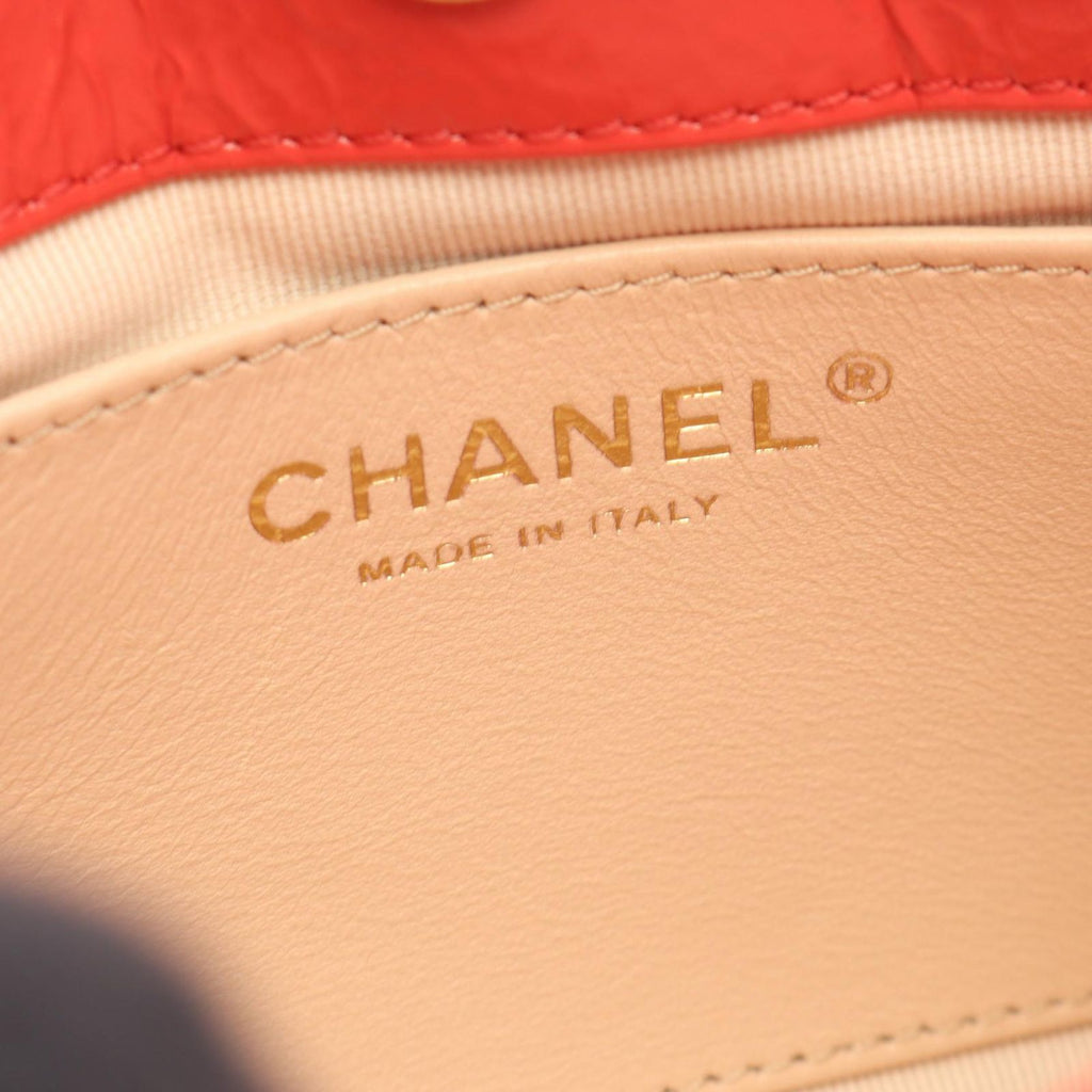 Chanel Shoulder Bag Quilted Small Hobo Coral Pink Leather — view 4