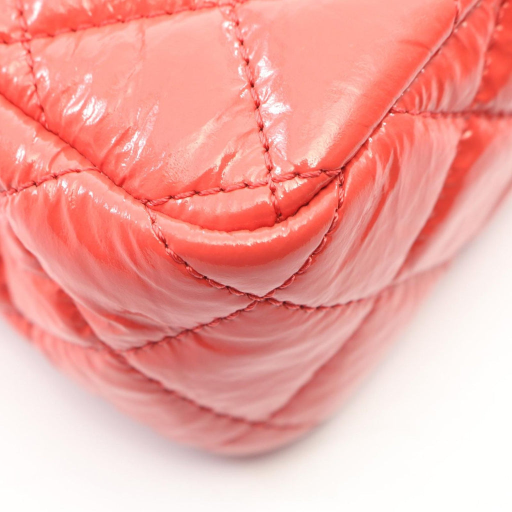 Chanel Shoulder Bag Quilted Small Hobo Coral Pink Leather — view 6