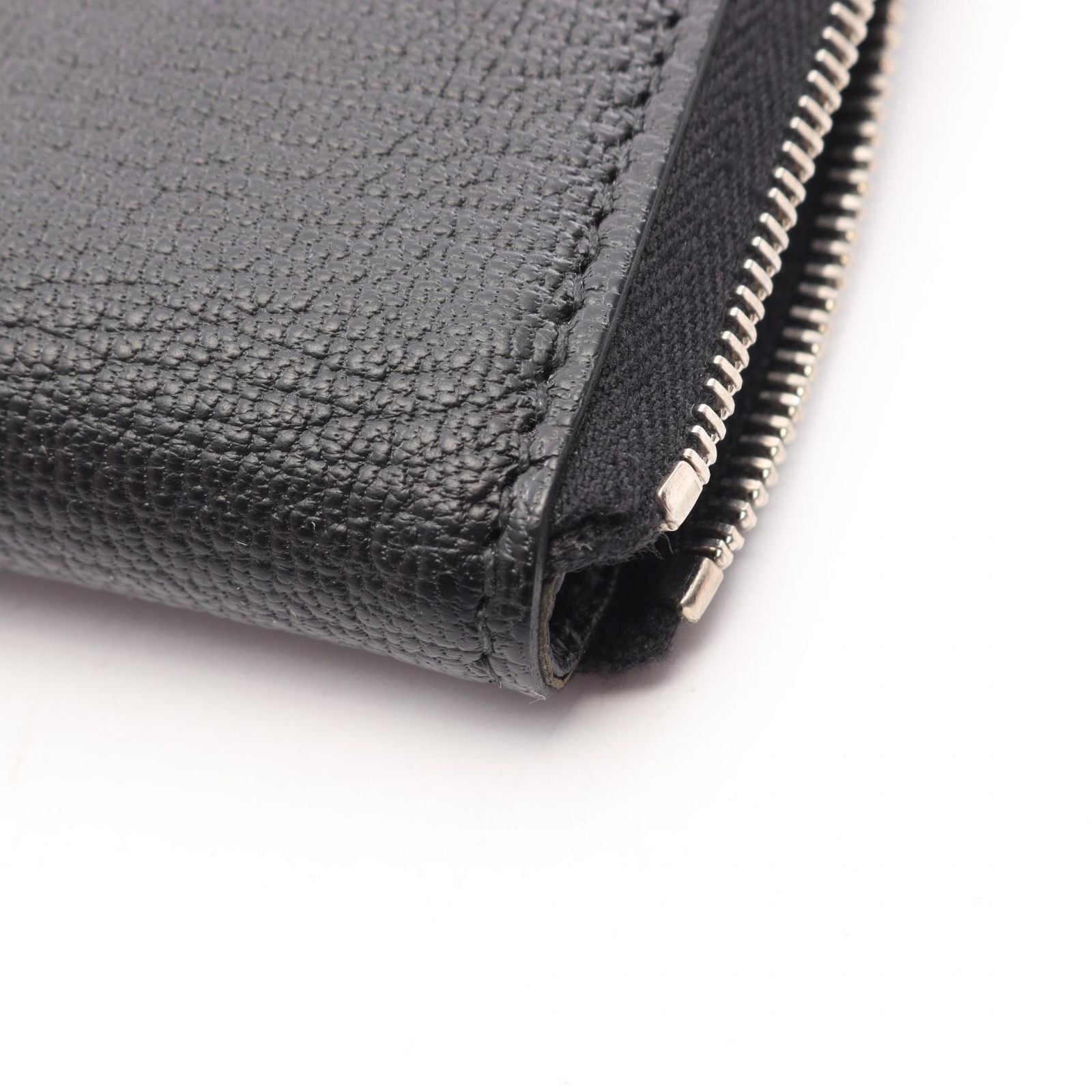 Hermes Round Wallet Azap Long Classic Black Leather — view 6