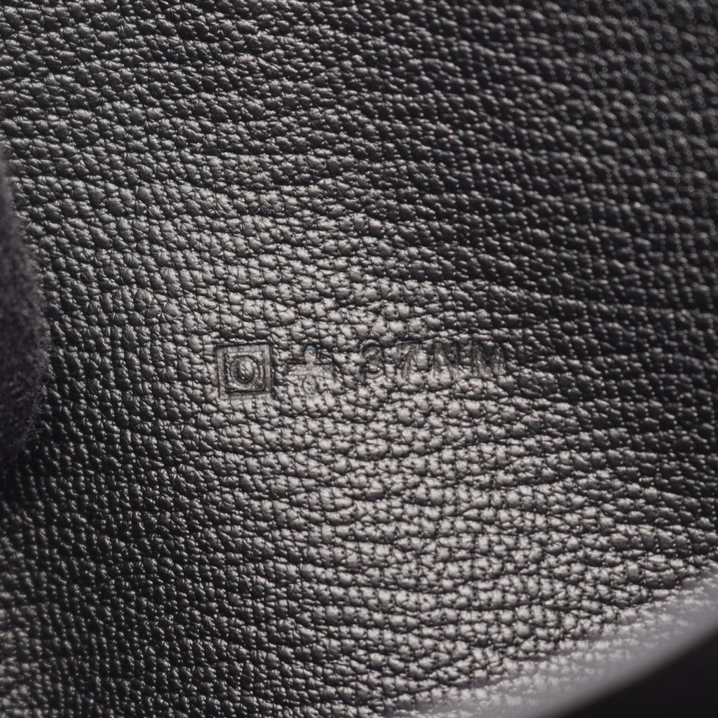 Hermes Round Wallet Azap Long Classic Black Leather — view 5