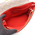 Louis Vuitton Shoulder Bag Saint Placide Monogram Cerise Canvas Leather — view 3