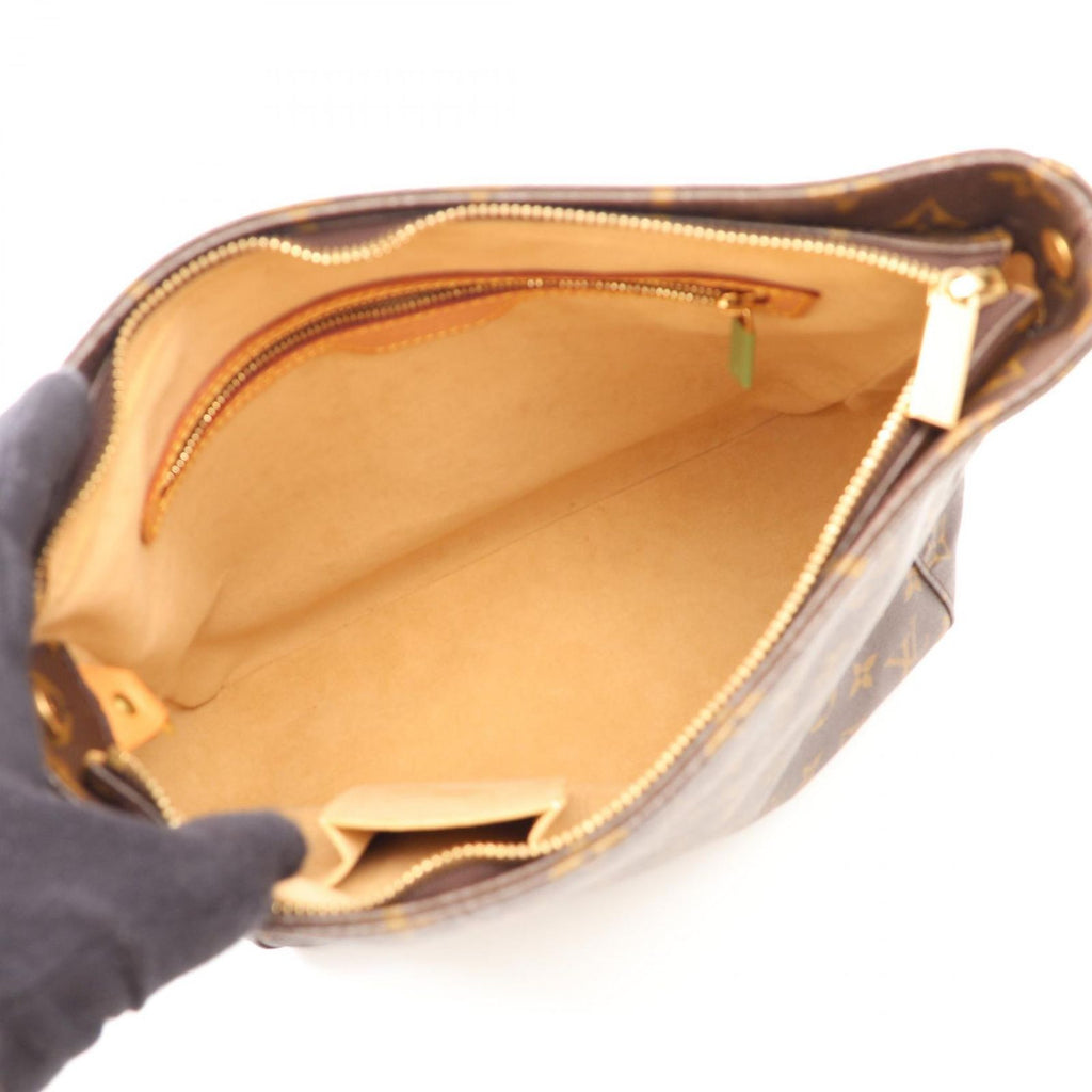 Louis Vuitton Shoulder Bag Looping GM Canvas Leather — view 3