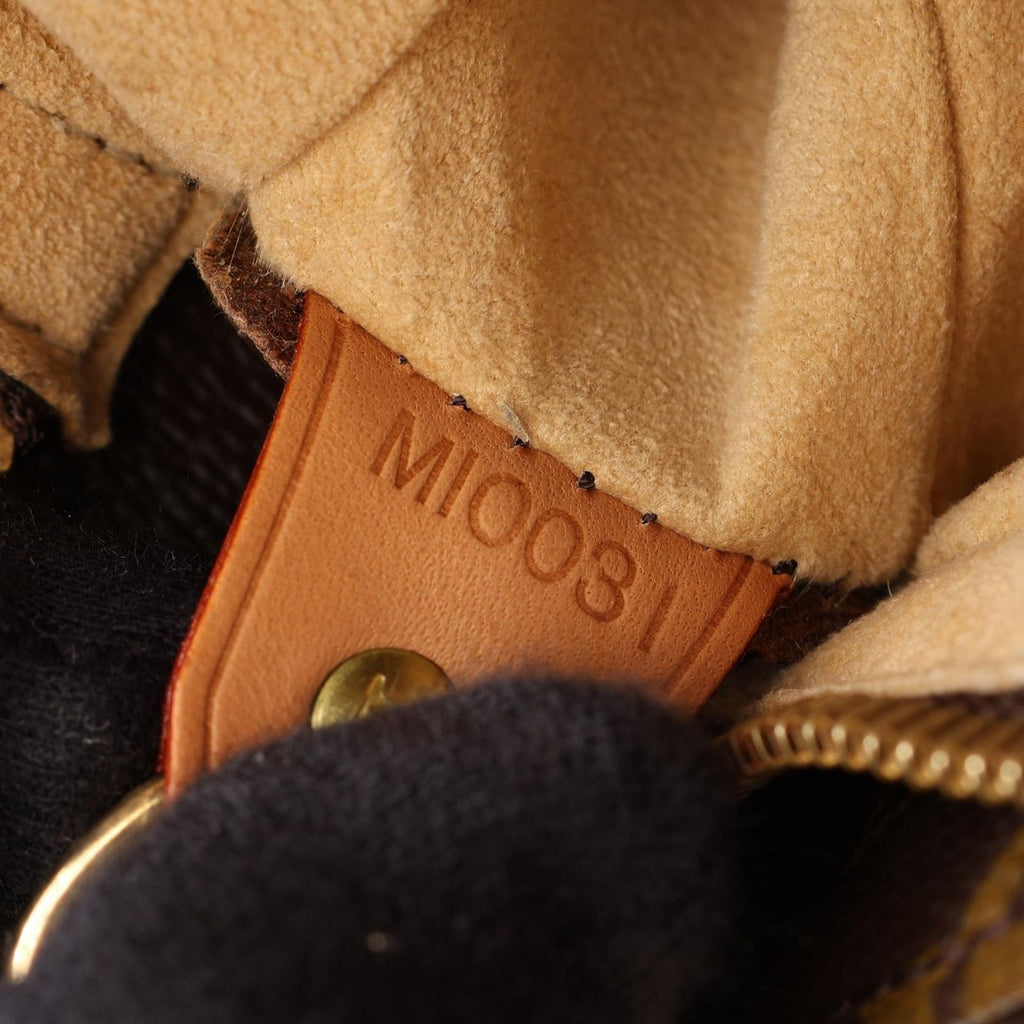 Louis Vuitton Shoulder Bag Looping GM Canvas Leather — view 5