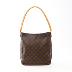 Louis Vuitton Shoulder Bag Looping GM Canvas Leather